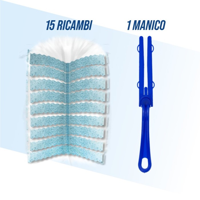 IRGE SPOLVERELLO PIUMINO 15PZ