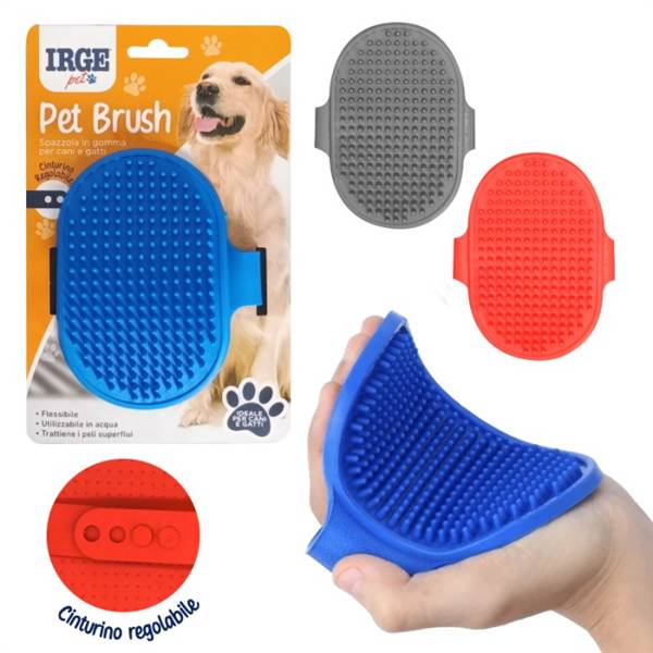 IRGE SPAZZOLA PET IN SILICONE 