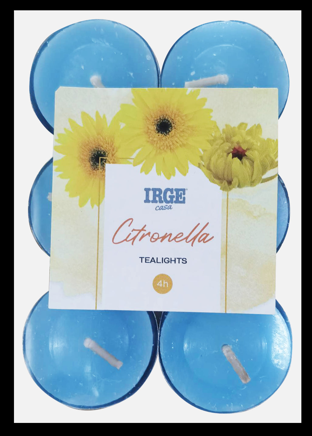 IRGE SET 6 CANDELE CITRONELLA