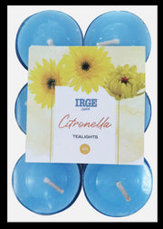 IRGE SET 6 CANDELE CITRONELLA