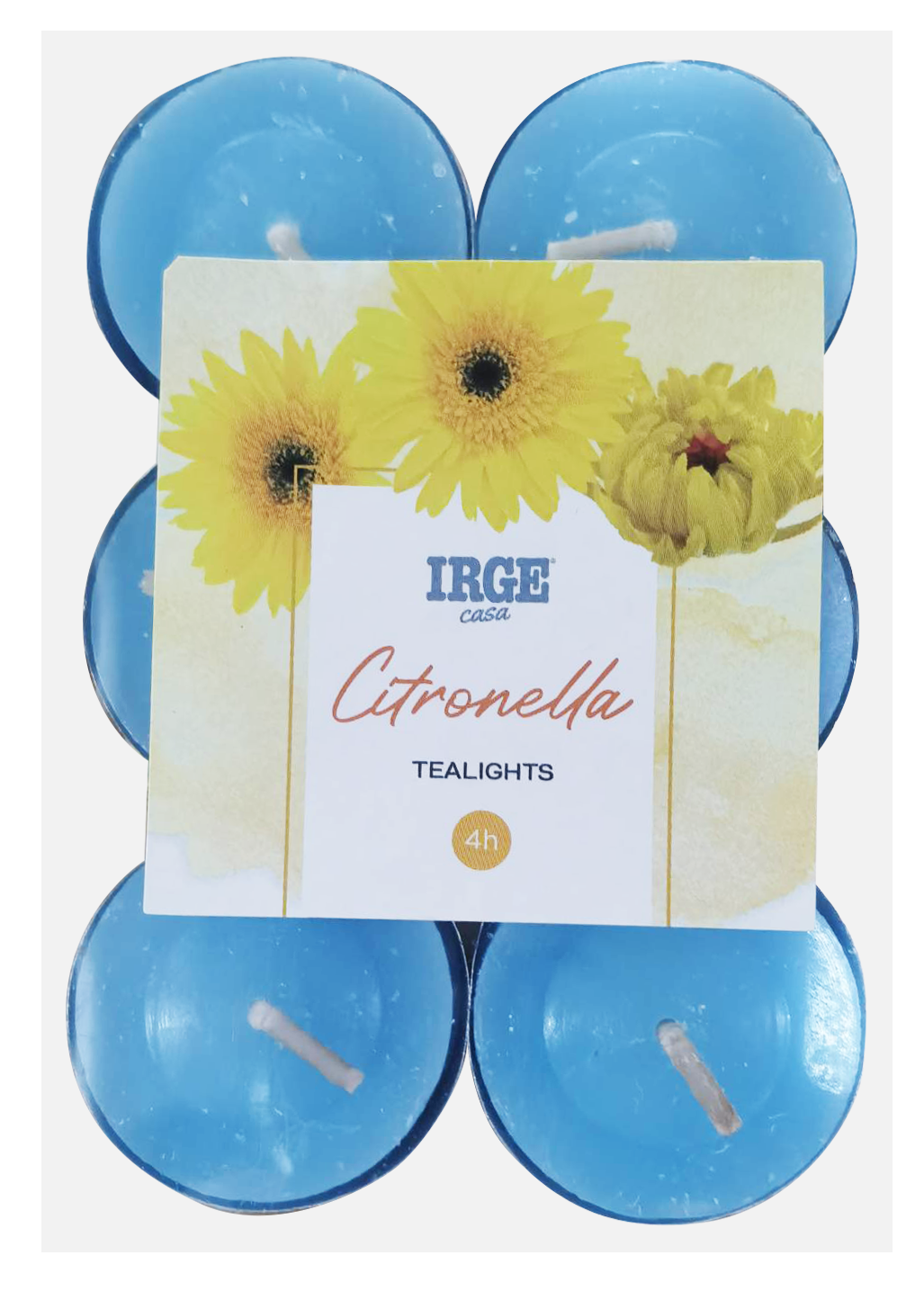 IRGE SET 6 CANDELE CITRONELLA