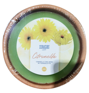 IRGE CANDELA TERRACOTTA CITRONELLA