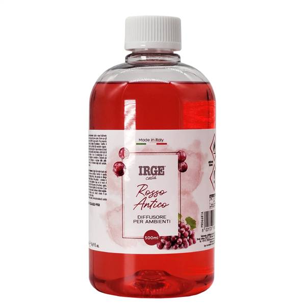 IRGE DEO DIFFUSORE RIC. 500ML ROSSO 