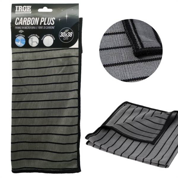 IRGE PANNO MICROFIBRA CM.30X38 AL CARBON 
