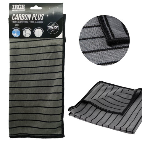 IRGE PANNO MICROFIBRA CM.30X38 AL CARBON - Infinity Home Store