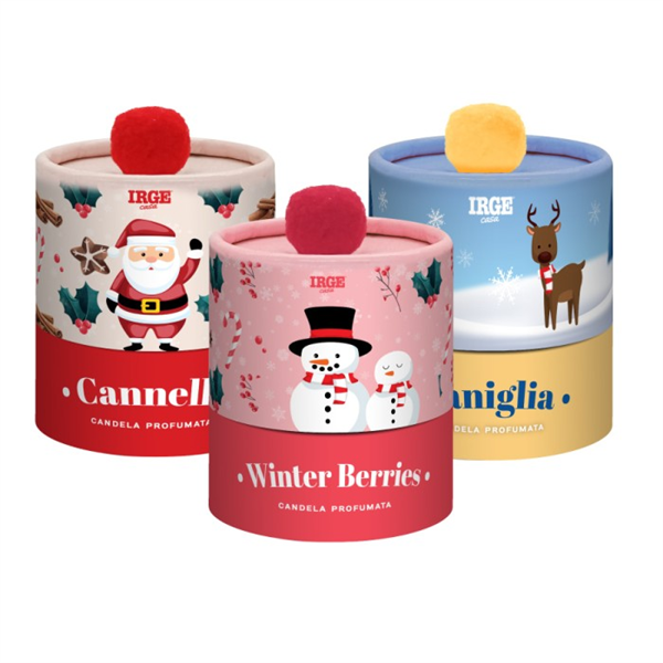 IRGE CANDELA PON PON NATALE 100GR 