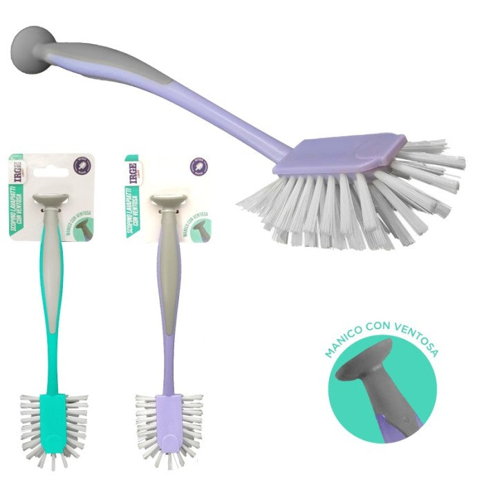 IRGE SCOPINO LAVAPIATTI CON VENTOSA