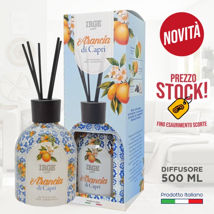 IRGE DIFFUSORE 500ML ARANCIA DI CAPRI
