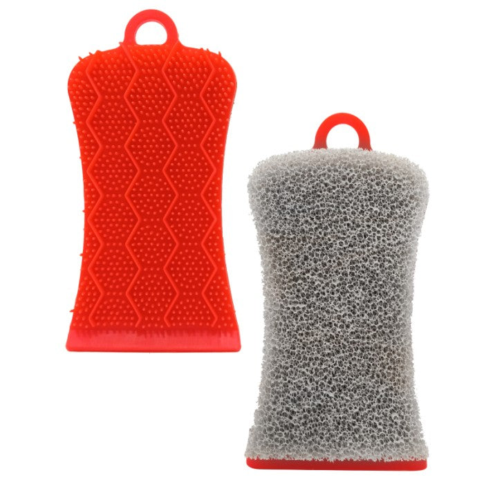 IRGE SPUGNA IN SILICONE CON SPAZZOLA