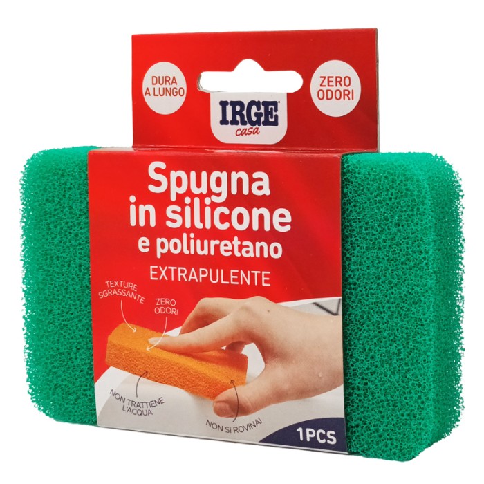 IRGE SPUGNA SILICONE E POLIUTERANO