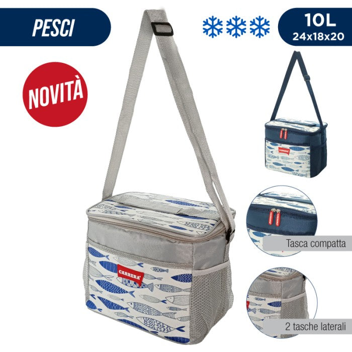 CARRERA POZZETTO TERMICO 10LT PESCI 24X18X20 - Infinity Home Store