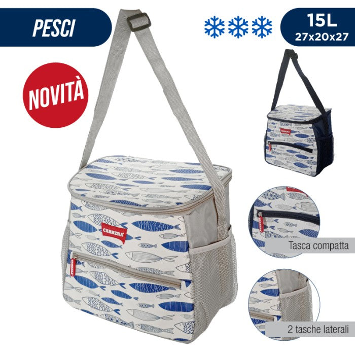 CARRERA POZZETTO TERMICO 15LT PESCI 27X20X27