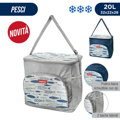 CARRERA POZZETTO TERMICO 20LT PESCI 32X22X28 - Infinity Home Store