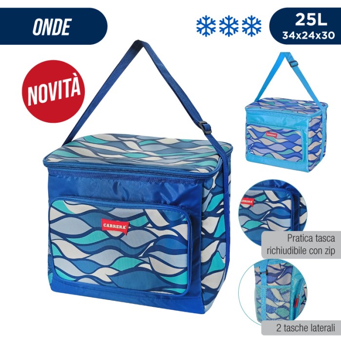 CARRERA POZZETTO TERMICO 25LT ONDE 34X24X30