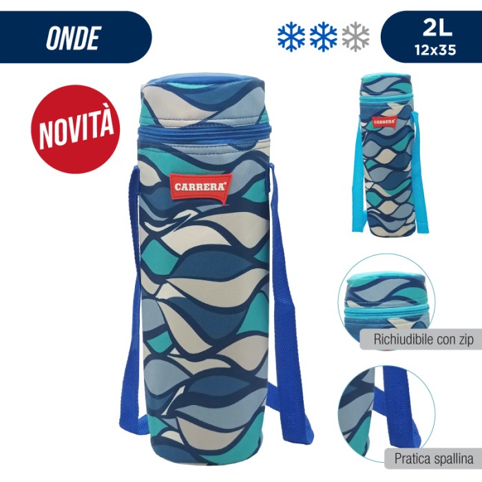 CARRERA PORTABOTT TERMICO 2LT ONDE 12X35