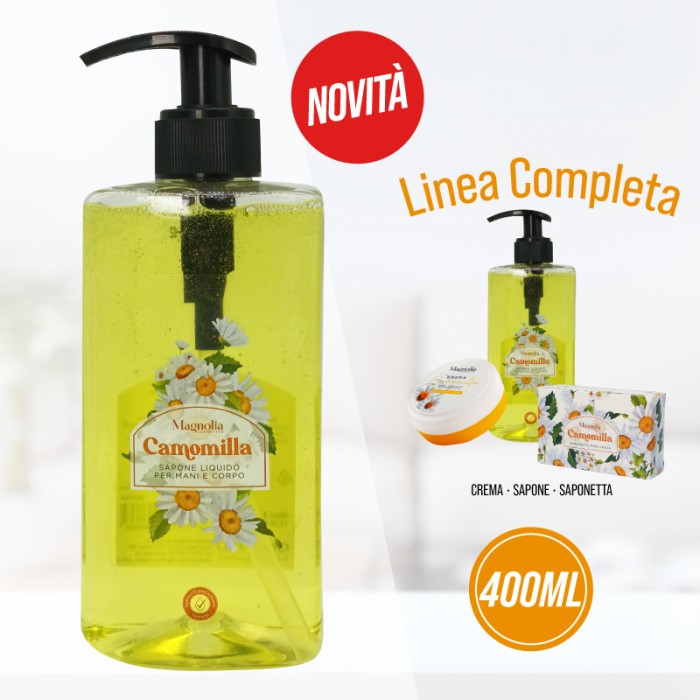 MAGNOLIA SAPONE LIQ. 400ML CAMOMILLA