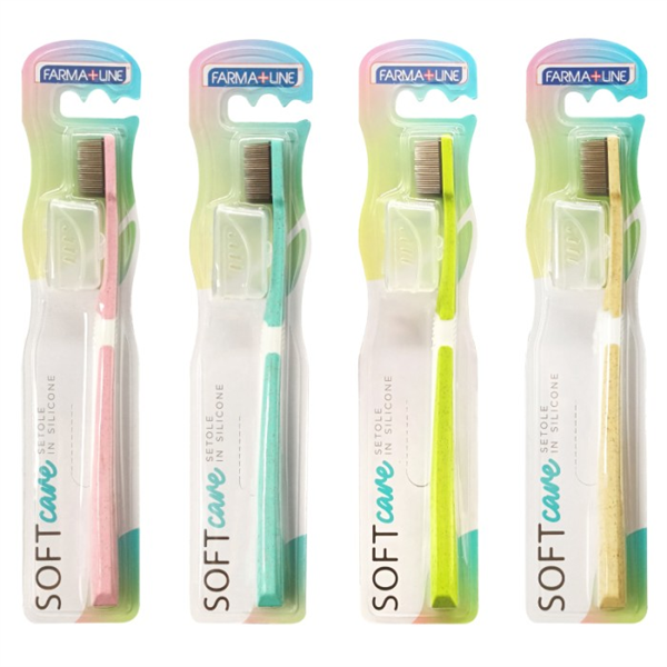 FARMALINE SPAZZOLINO CON SETOLE SILICONE