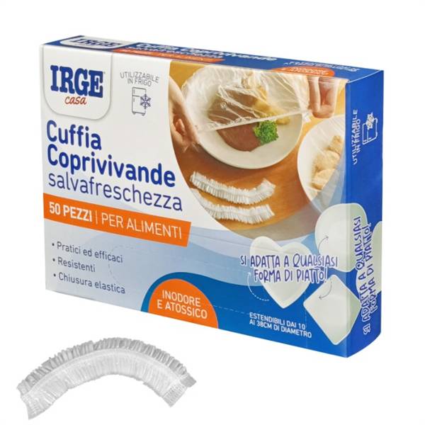 IRGE CUFFIA COPRIVIVANDE 50PZ 
