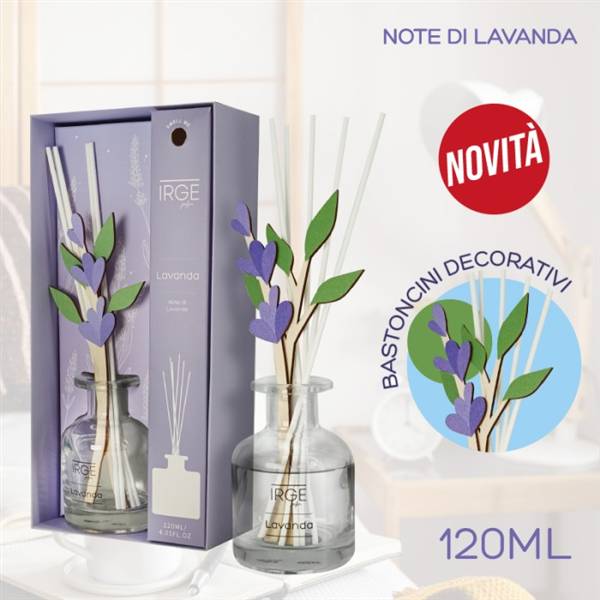 IRGE DIFFUSORE 120ML B.LEGNO LAVANDA 
