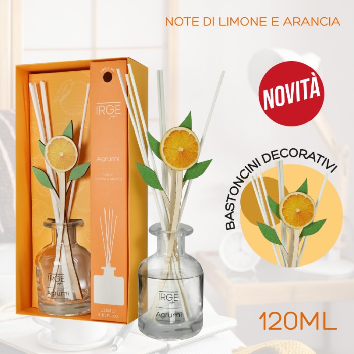 IRGE DIFFUSORE 120ML B.LEGNO AGRUMI