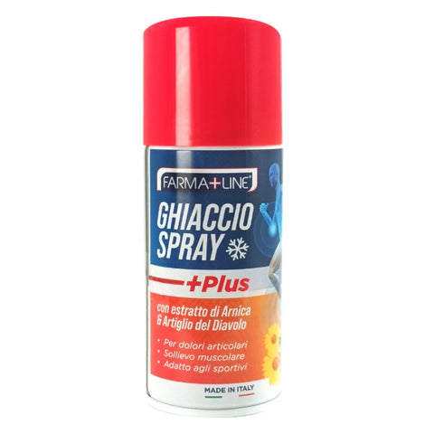 FARMALINE GHIACCIO SPRAY 150ML ARNICA CON ESTRATTO DI ARNICA E ARTIGLIO DEL DIAVOLO