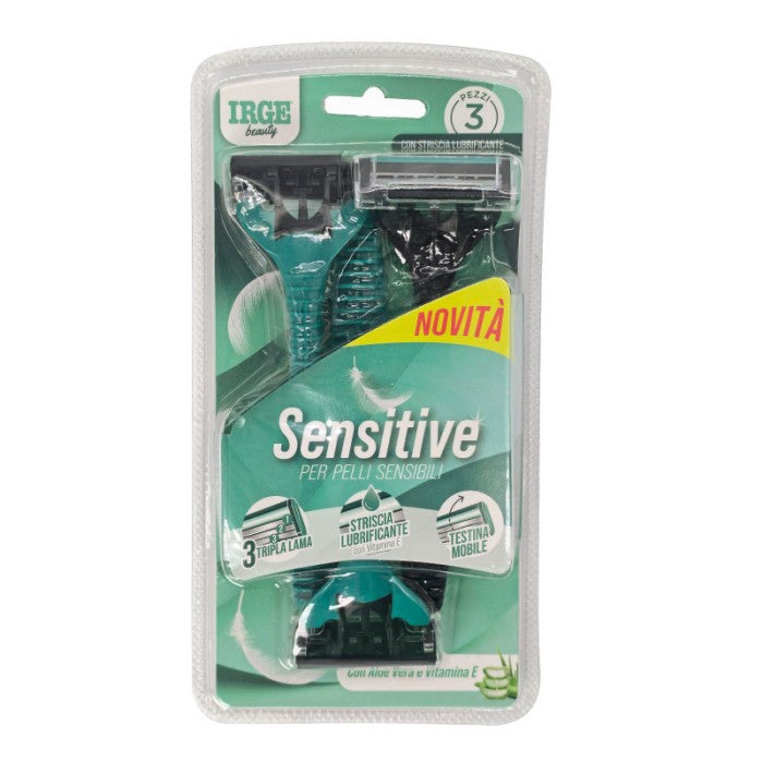IRGE RASOIO SENSITIVE 3 LAME 3 PEZZI