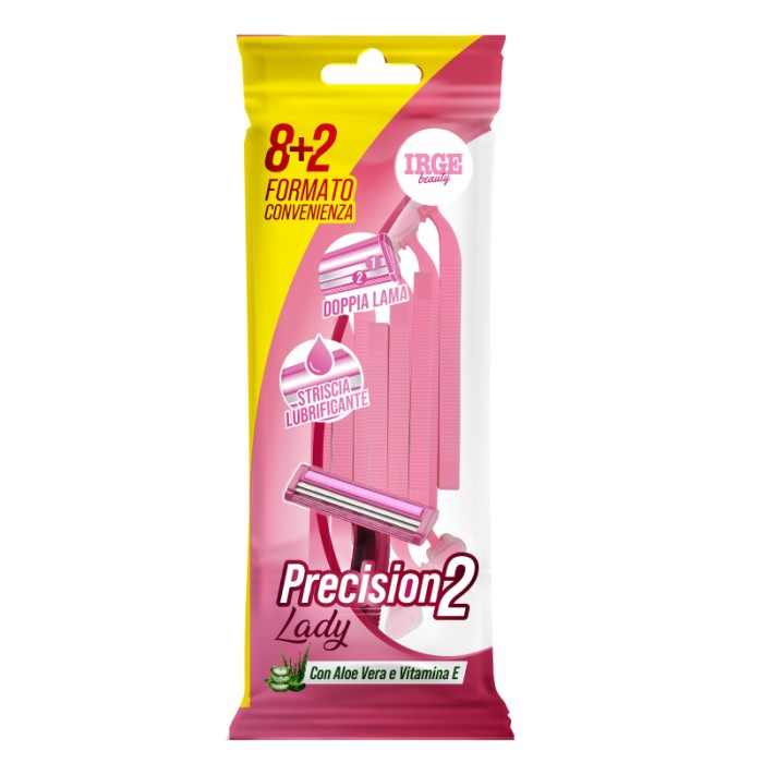 IRGE RASOIO DONNA 2 LAME 10 PEZZI