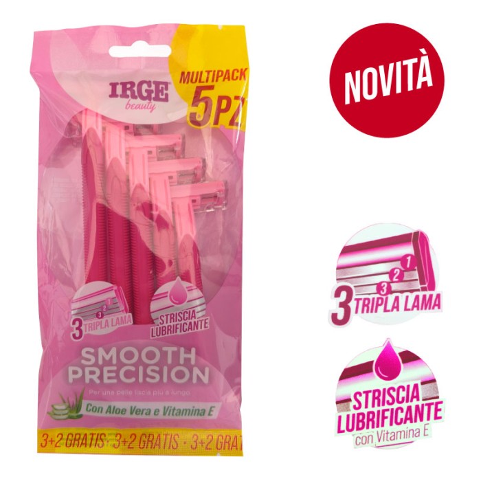 IRGE RASOIO DONNA 3 LAME 5 PEZZI