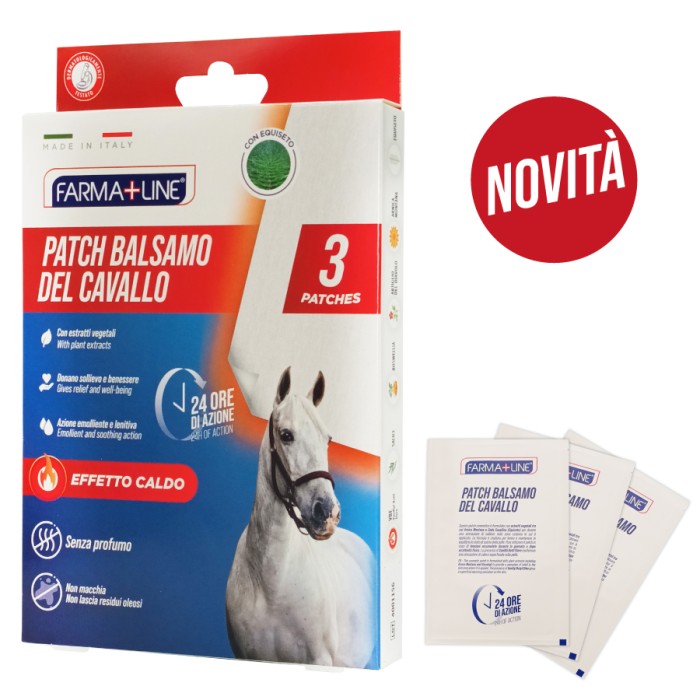 FARMALINE PATCH BALSAMO DEL CAVALLO 3PZ