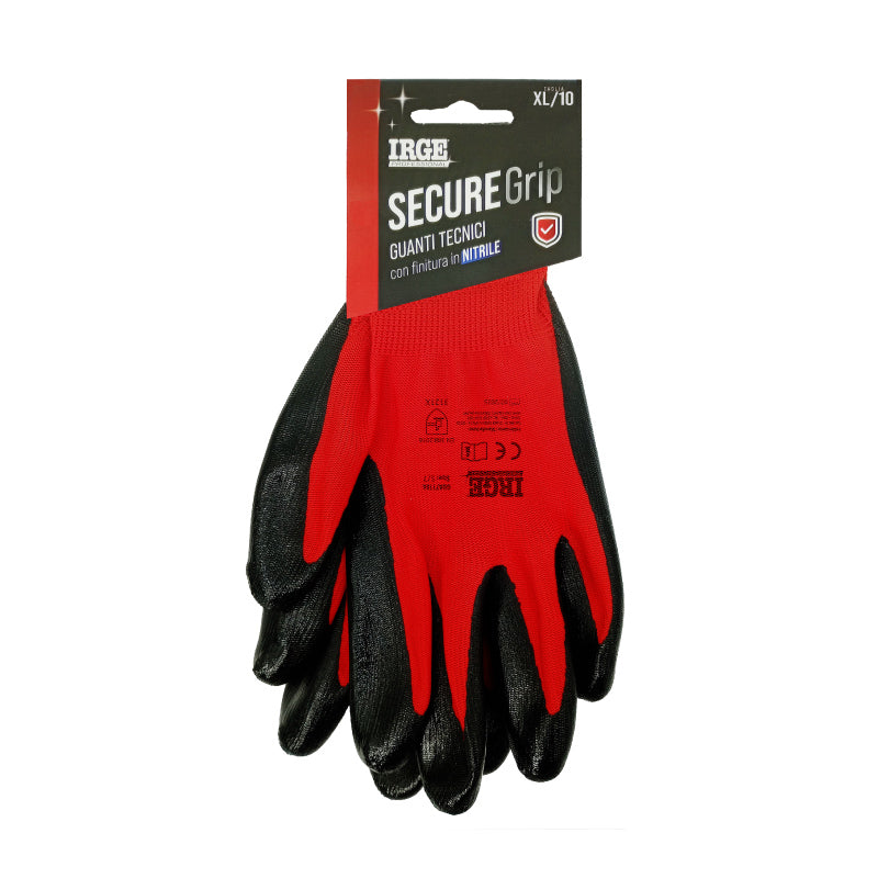 IRGE GUANTI TEC SECURE GRIP NITRIL XL/10