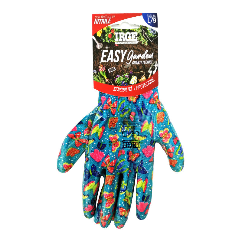 IRGE GUANTI TEC EASY GARDEN NITRILE L/9