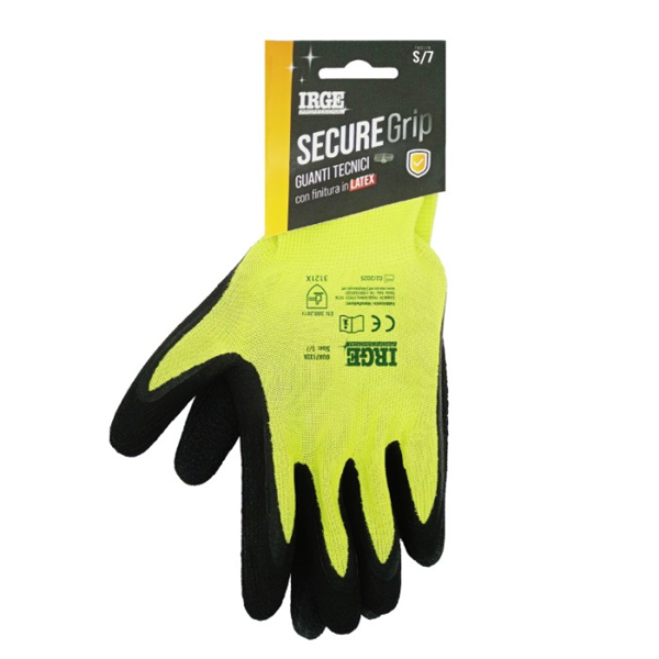 IRGE GUANTI TEC SECURE GRIP LATTICE S/7