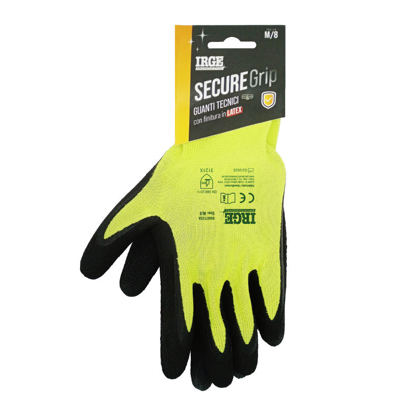 IRGE GUANTI TEC SECURE GRIP LATTICE M/8