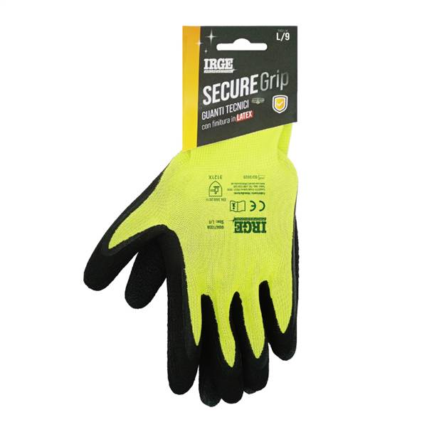 IRGE GUANTI TEC SECURE GRIP LATTICE L/9 