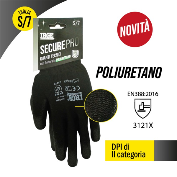 IRGE GUANTI TEC SECURE PRO S/7