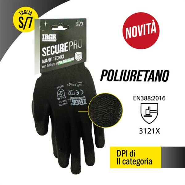 IRGE GUANTI TEC SECURE PRO S/7 