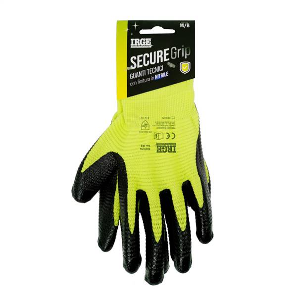 IRGE GUANTI TEC EXTRA GRIP NITRILE M/8 