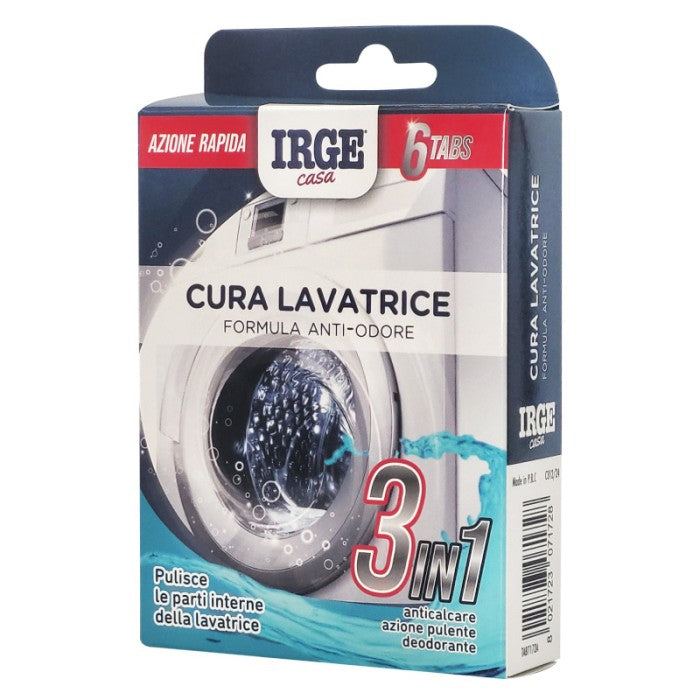 IRGE TABS X PULIZIA LAVATRICE 6PZ