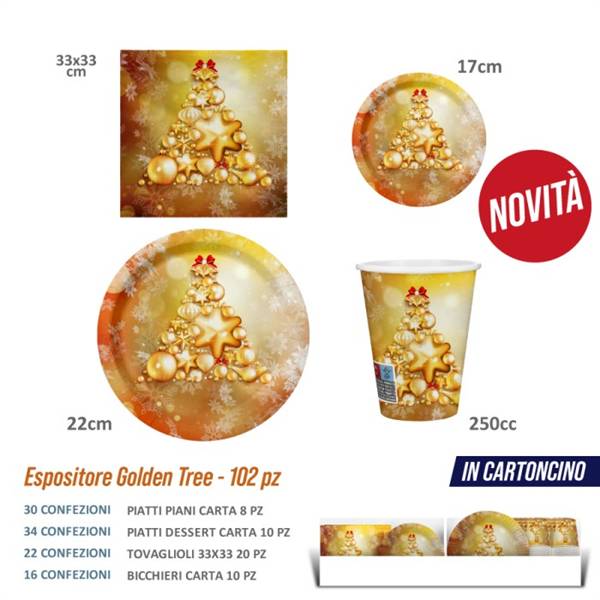 IRGE ESPOSITORE GOLDEN TREE 102PZ 