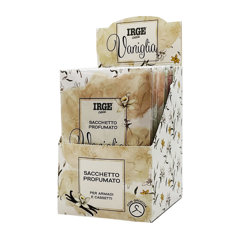 IRGE SACCHETTO PROFUMATO VANIGLIA CON GANCIO