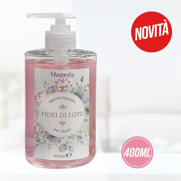 MAGNOLIA SAPONE LIQ. 400ML FIORI DI LOTO