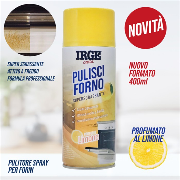 IRGE SPRAY PULITORE FORNO 400ML