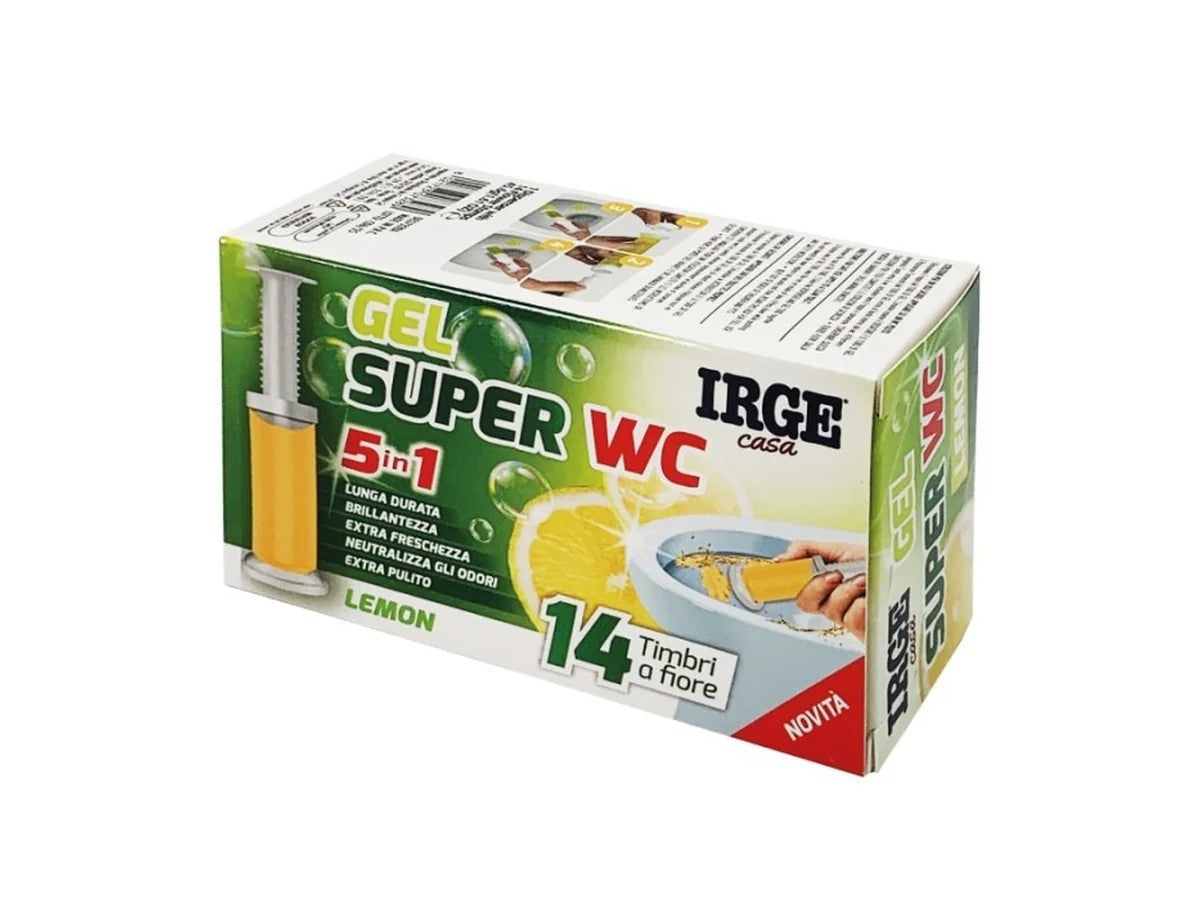 IRGE DEO WC GEL 14 STAMPI LEMON 45GR