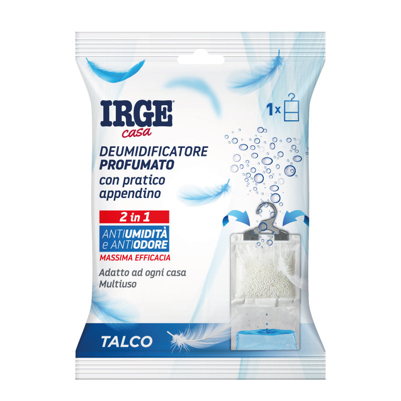 IRGE DEUMIDIFICATORE 500ML C/APPENDINO TALCO