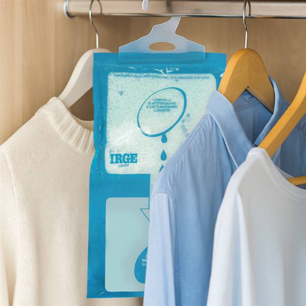 IRGE DEUMIDIFICATORE 500ML C/APPENDINO TALCO