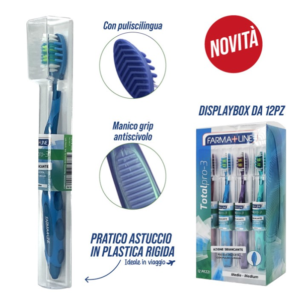 FARMALINE SPAZZOLINO PRO3+PULISCILINGUA