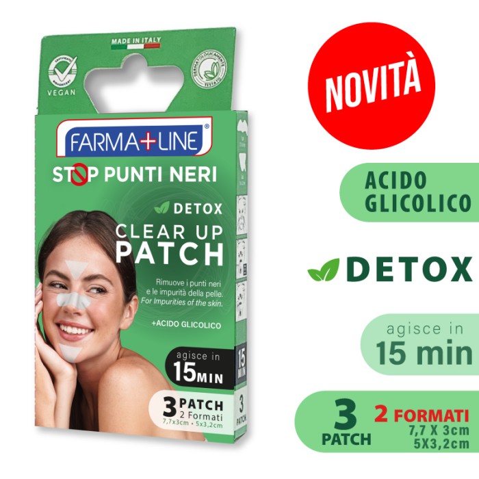 FARMALINE CEROTTI PUNTI NERI BIANCO 3PZ