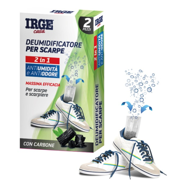 IRGE DEUMIDIFICATORE PER SCARPE 2PZ X 3G