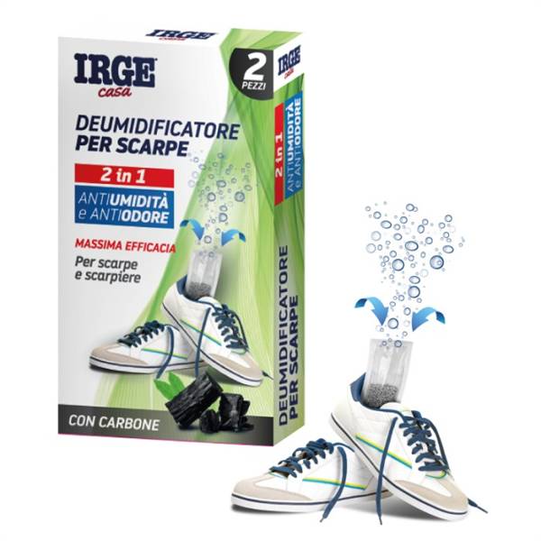 IRGE DEUMIDIFICATORE PER SCARPE 2PZ X 3G 