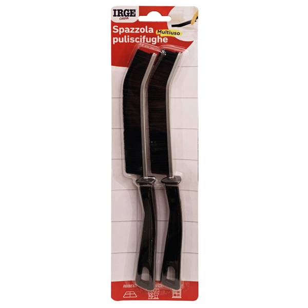 IRGE SPAZZOLA PULISCI FUGHE 2PZ